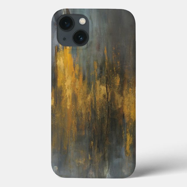 Coques Case-Mate iPhone Black and Gold Abstract Print | Danhui Nai (Verso)