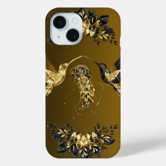 Coque Case-Mate iPhone Black and Gold Graphic Art, Ethereal Union