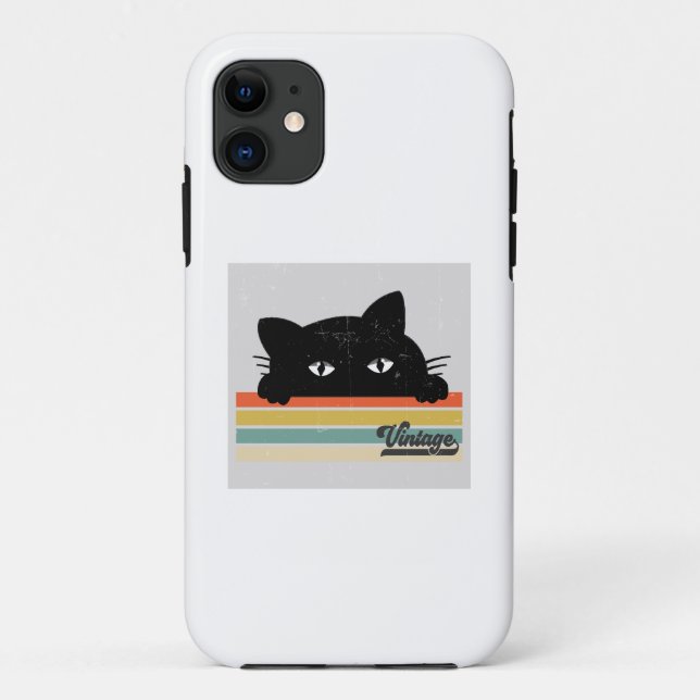 Coques Case-Mate iPhone Black Cat (Dos)
