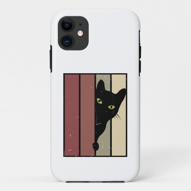 Coques Case-Mate iPhone Black Cat (Dos)