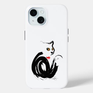 Coque Case-Mate iPhone Black Cat Love