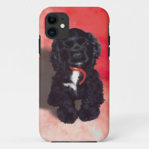 Case-Mate iPhone Case Black Cocker Spaniel Puppy - Abby