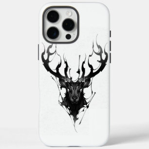 Coque iPhone 16 Pro Max Black Deer pour votre iphone 16Pro Max