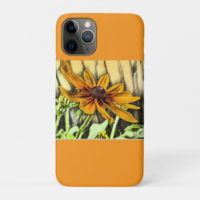 Coques Case-Mate iPhone Black Eyed Susan 11 pro couverture téléphonique (Dos)