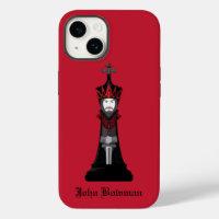 Black King / Nom personnalisé Coque-Mate iPhone Ca