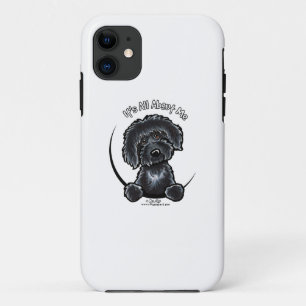 Coques Pour iPhone Black Labradoodle IAAM