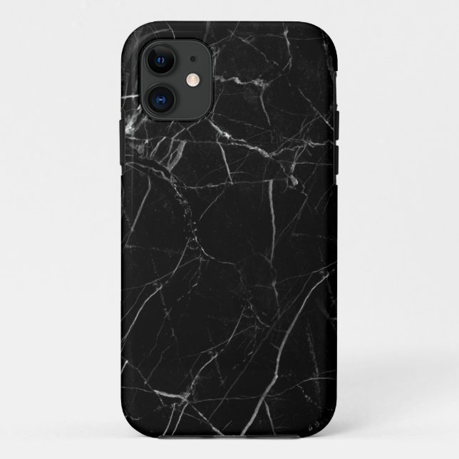 Coques Case-Mate iPhone Black Marble Texture (Dos)