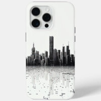Black Modern Cityscape Architecture urbaine