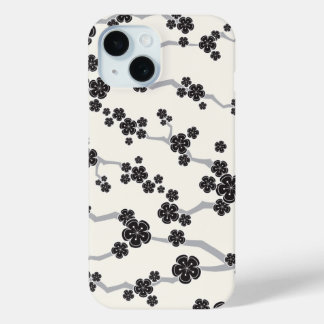 Coque Case-Mate iPhone Black Sakura Cerry Fleurs Fleurs Fleurs Oriental Z
