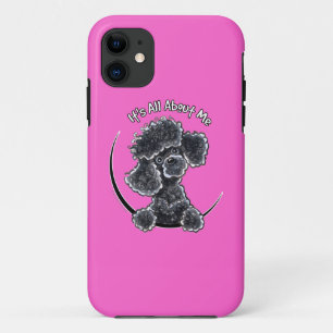Coques Pour iPhone Black Toy Poodle IAAM