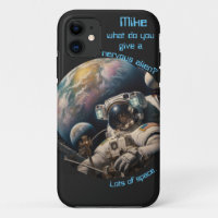 Blague d'astronaute personnalisable 