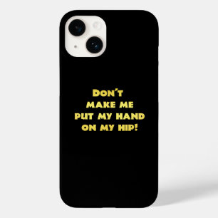 Coque Case-Mate iPhone Blague drôle de la main sur la hanche