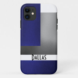 Case-Mate iPhone Case Blanc Bleu & Argent - Dallas Iphone 5 Coque-
