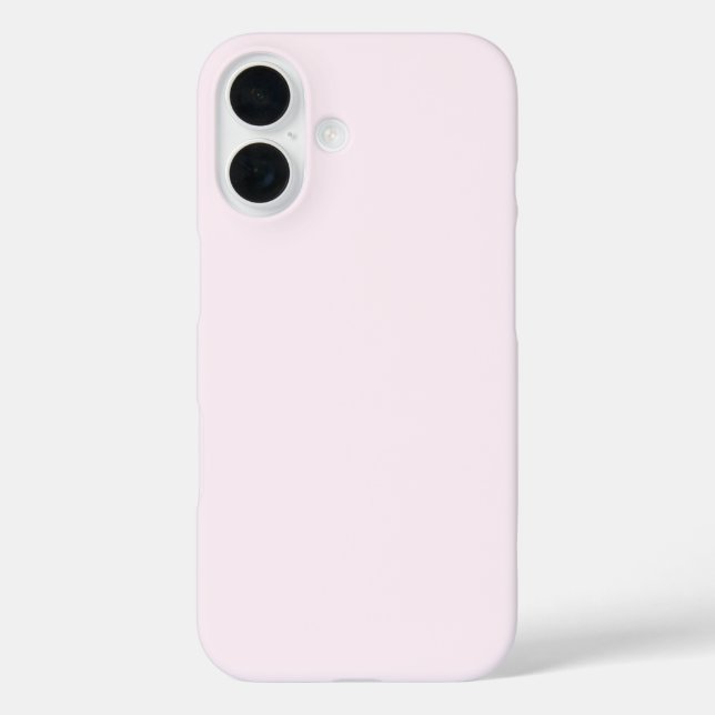 Coques Case-Mate iPhone Blanc cassé pastel légèrement rosé uni (Verso)