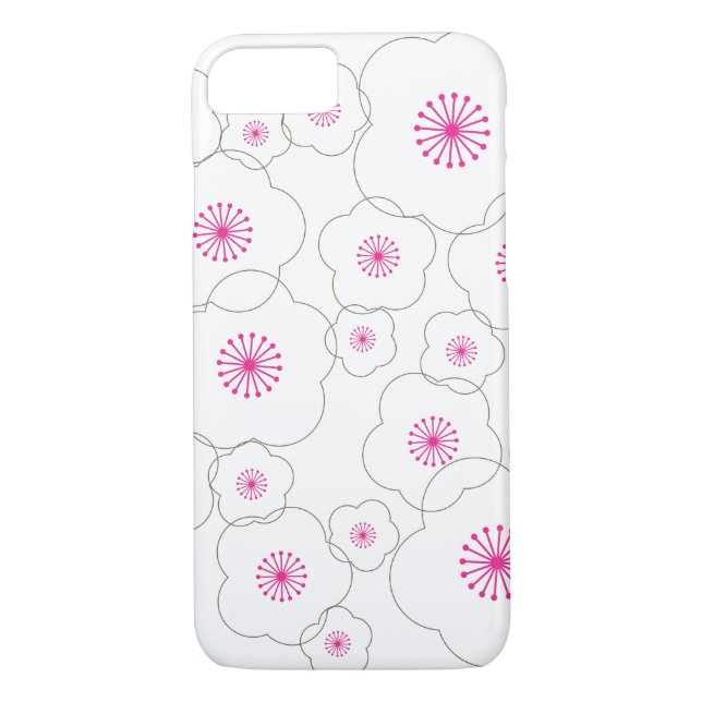 COQUES Case-Mate iPhone BLANC CHERRY BLOSSOMS (Dos)