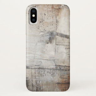 Case-Mate iPhone Case Blanc et en bronze noirs