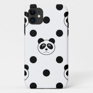 Coque Case-Mate Pour iPhone blanc panda