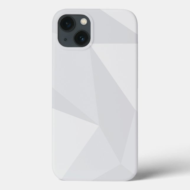 Coques Case-Mate iPhone Blanc, simple, moderne, urbain, cool, motif tendan (Verso)