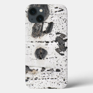 Etui iPhone Case-Mate Blancs Aspen Bark Gros plan Photo