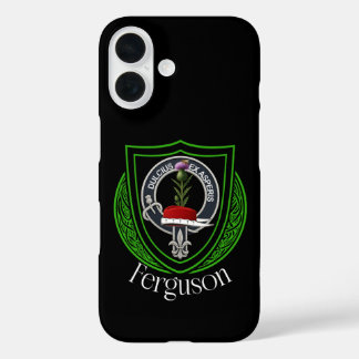 Coque Pour iPhone 16 Blason du clan écossais Ferguson