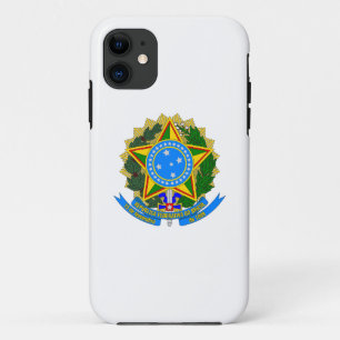 Case-Mate iPhone Case blason du pays brésil symbole emblème étoile drape