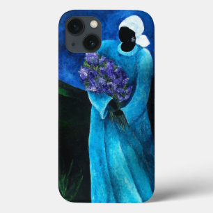 iPhone 13 Coque Bleu 2009 d'en de dame de La