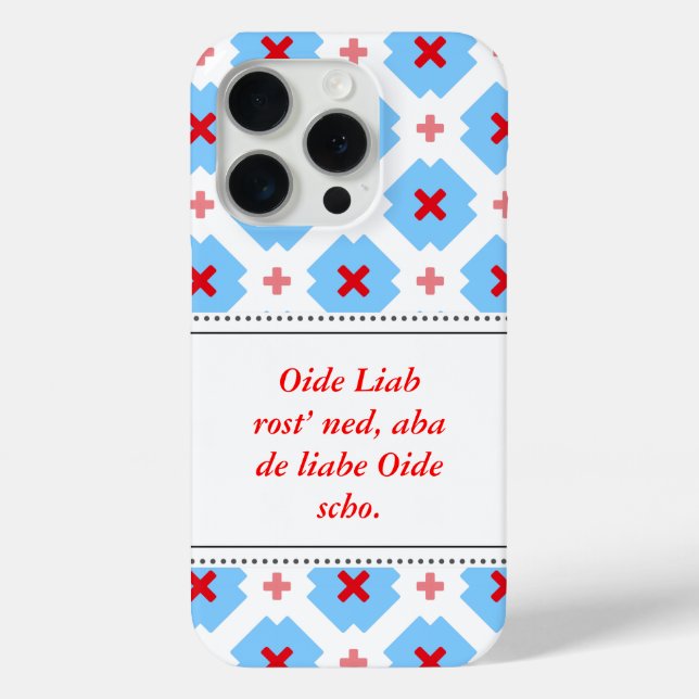 Coques Case-Mate iPhone Bleu blanc rouge (Verso)