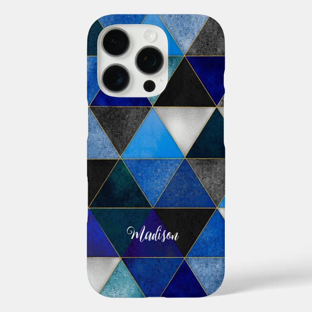 Coques Case-Mate iPhone Bleu chic gris turquoise (Verso)