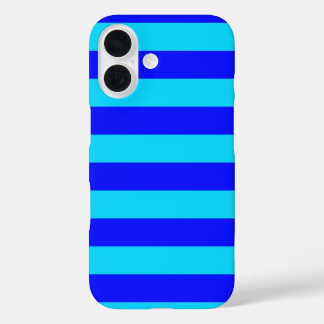 Coques Case-Mate iPhone Bleu clair et Bleu foncé (Verso)