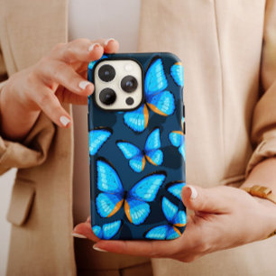 Case-Mate iPhone Case Bleu clair Papillon iPhone   Papillon iPhone 13