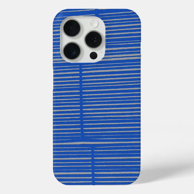 Coques Case-Mate iPhone Bleu clair Unique Moderne Motif Cool (Verso)