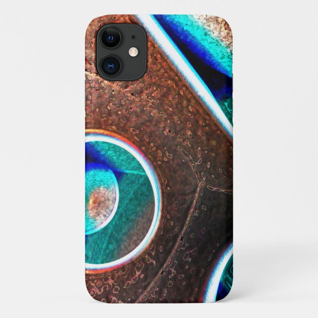 Coques Case-Mate iPhone Bleu cuivre (Dos)