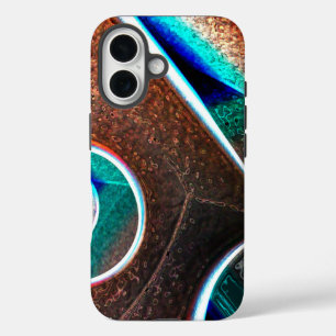 Coque Pour iPhone 16 Bleu cuivre