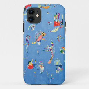 Coques Pour iPhone Bleu de ciel par Wassily Kandinsky