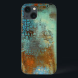 Coques Pour iPhone Bleu de Deja<br><div class="desc">Décor à la maison</div>