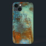 Coques Pour iPhone Bleu de Deja<br><div class="desc">Décor à la maison</div>