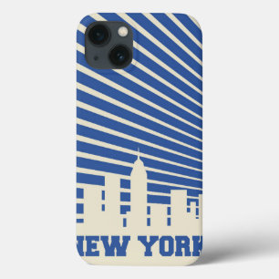 Etui iPhone Case-Mate Bleu de New York City