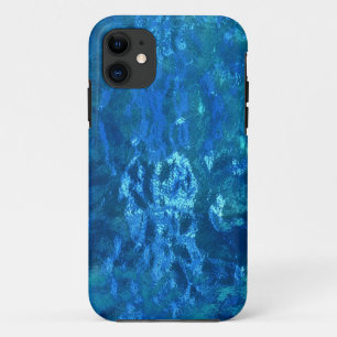 Coque iPhone 11 Bleu de verre