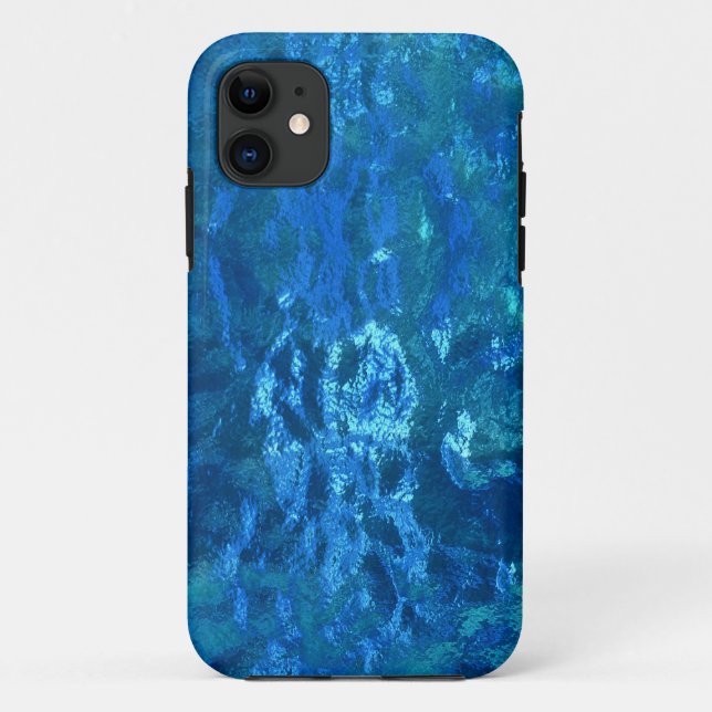 Coques Case-Mate iPhone Bleu de verre (Dos)