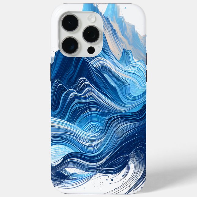 Coques Case-Mate iPhone Bleu énergétique pour les amateurs de sports (Verso)