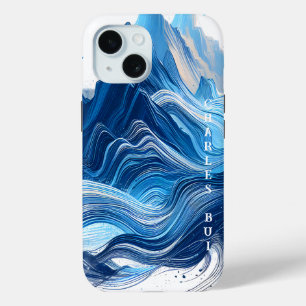 Coque Case-Mate iPhone Bleu énergétique pour les amateurs de sports