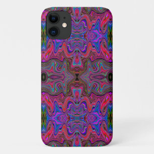 Case-Mate iPhone Case Bleu et arc-en-ciel rouge Motif trippy