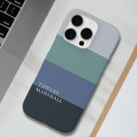 Coque iPhone 16 Pro Bleu et Gris Motif<br><div class="desc">Donnez à votre iPhone 16 Pro un look élégant et moderne avec le Coque Motif Blue and Grey Stripes. Avec une combinaison élégante de rayures bleues et grises, ce coque ajoute une touche de sophistication tout en gardant votre appareil protégé. Parfait pour un usage quotidien ou comme un cadeau réfléchi...</div>