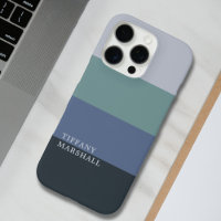 Bleu et Gris Motif