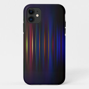 Coque Case-Mate iPhone Bleu et rouge bleu flou motif