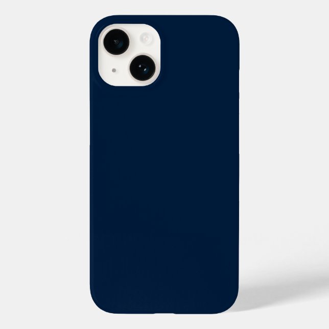 Coques Case-Mate iPhone Bleu Foncé (Verso)