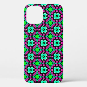 Case-Mate iPhone Case Bleu géométrique peint sans couture motif abstrait
