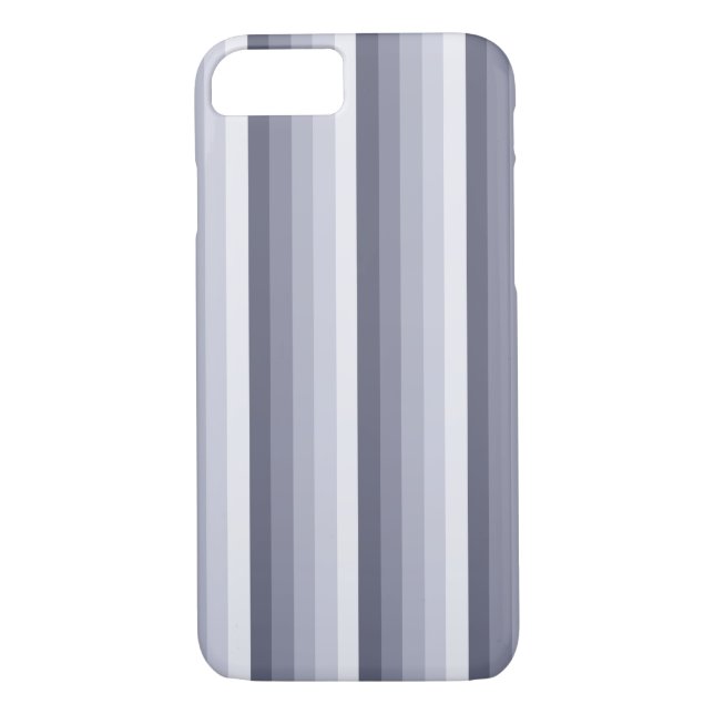 Coques Case-Mate iPhone Bleu gris rayures (Dos)