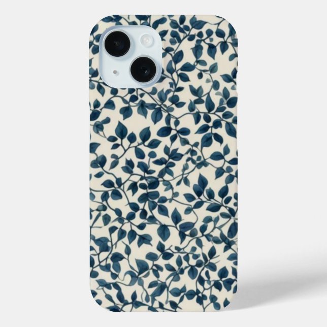 Coques Case-Mate iPhone Bleu Ivy (Verso)