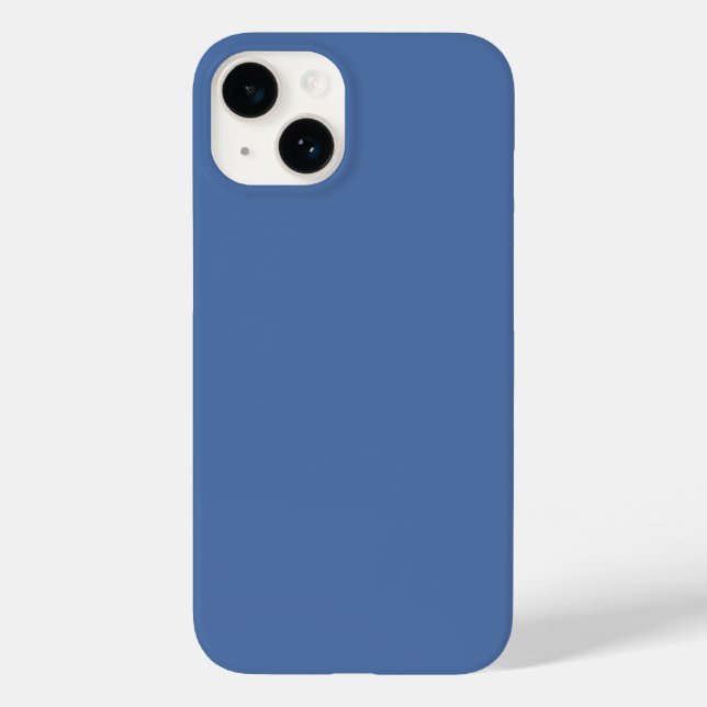 Coques Case-Mate iPhone Bleu lointain (couleur unie)  (Verso)